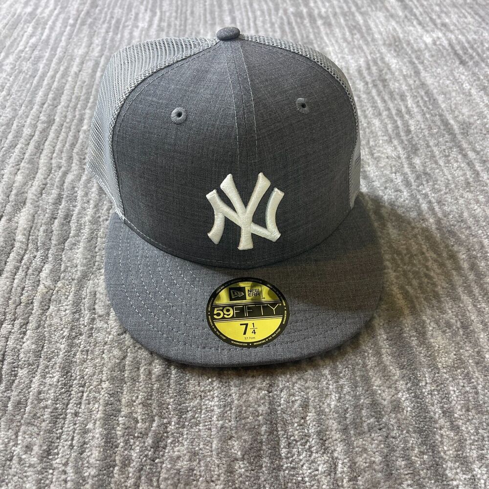New York Yankees Hat Cap Fitted 7 1/4 New Era x Todd Snyder 59FIFTY Mesh Trucker